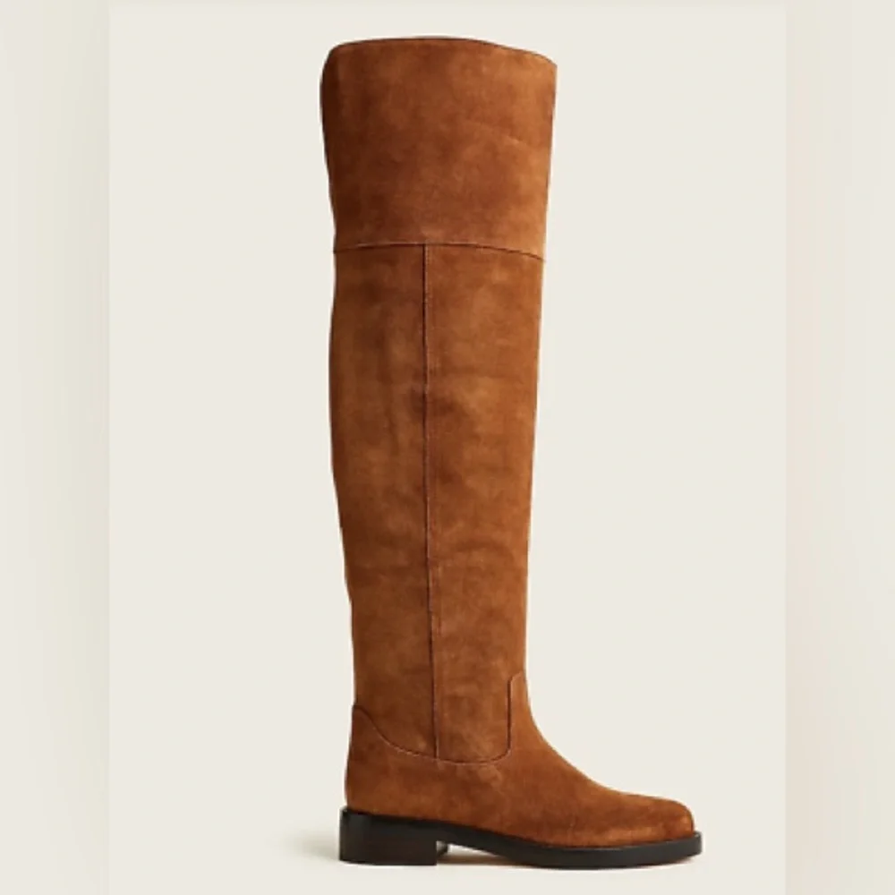J. Crew Brown Over the Knee Boots